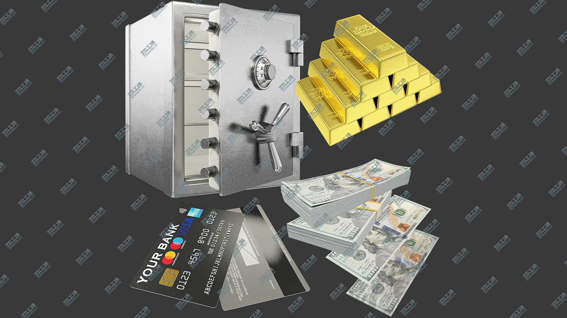 images/goods_img/202104023/Money and Gold and Safe Collection V2 3D/1.jpg